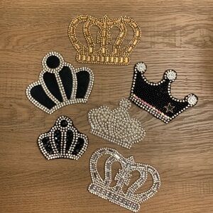 Crown appliqués